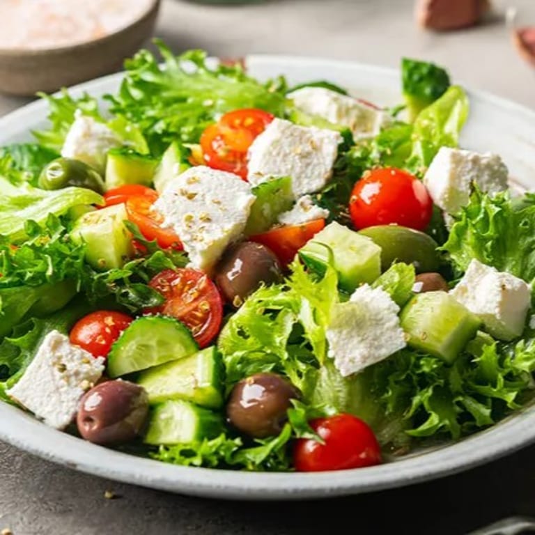 Fresh Greek Salad: A Mediterranean Delight