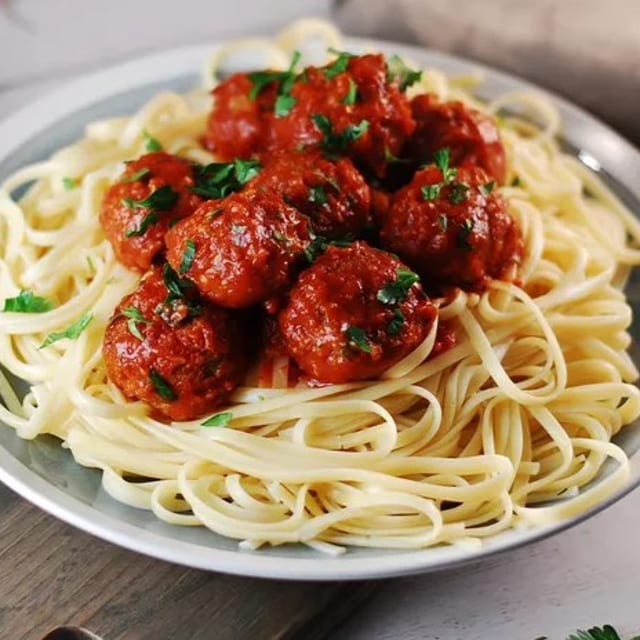 Spaghetti Meatballs.