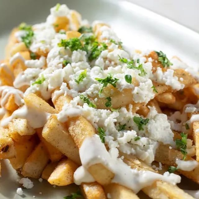 Cheesy Garlic Fries.