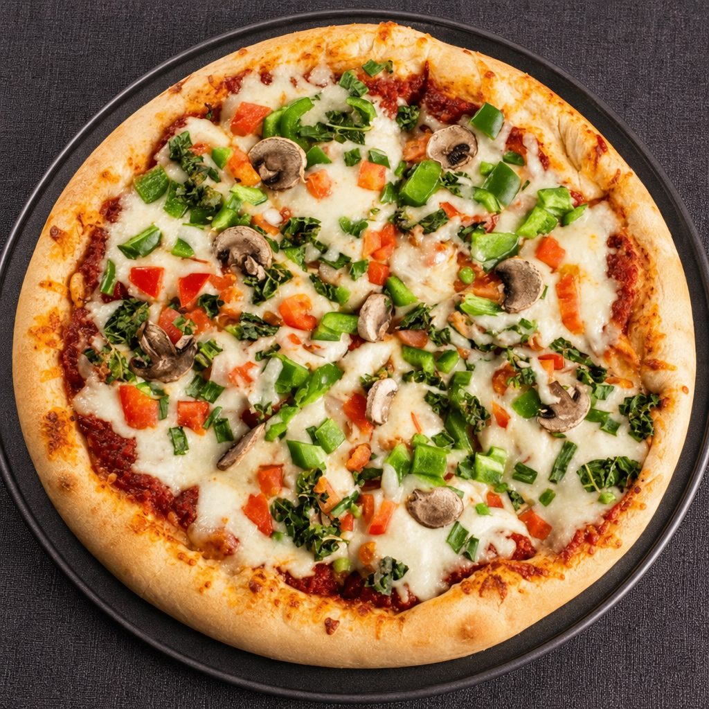 Vegetarian Pizza.