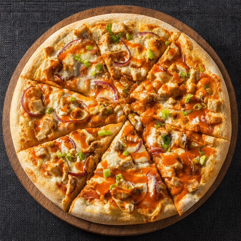 Buffalo Chicken Classic Pizza.