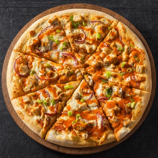 Buffalo Chicken Classic Pizza.