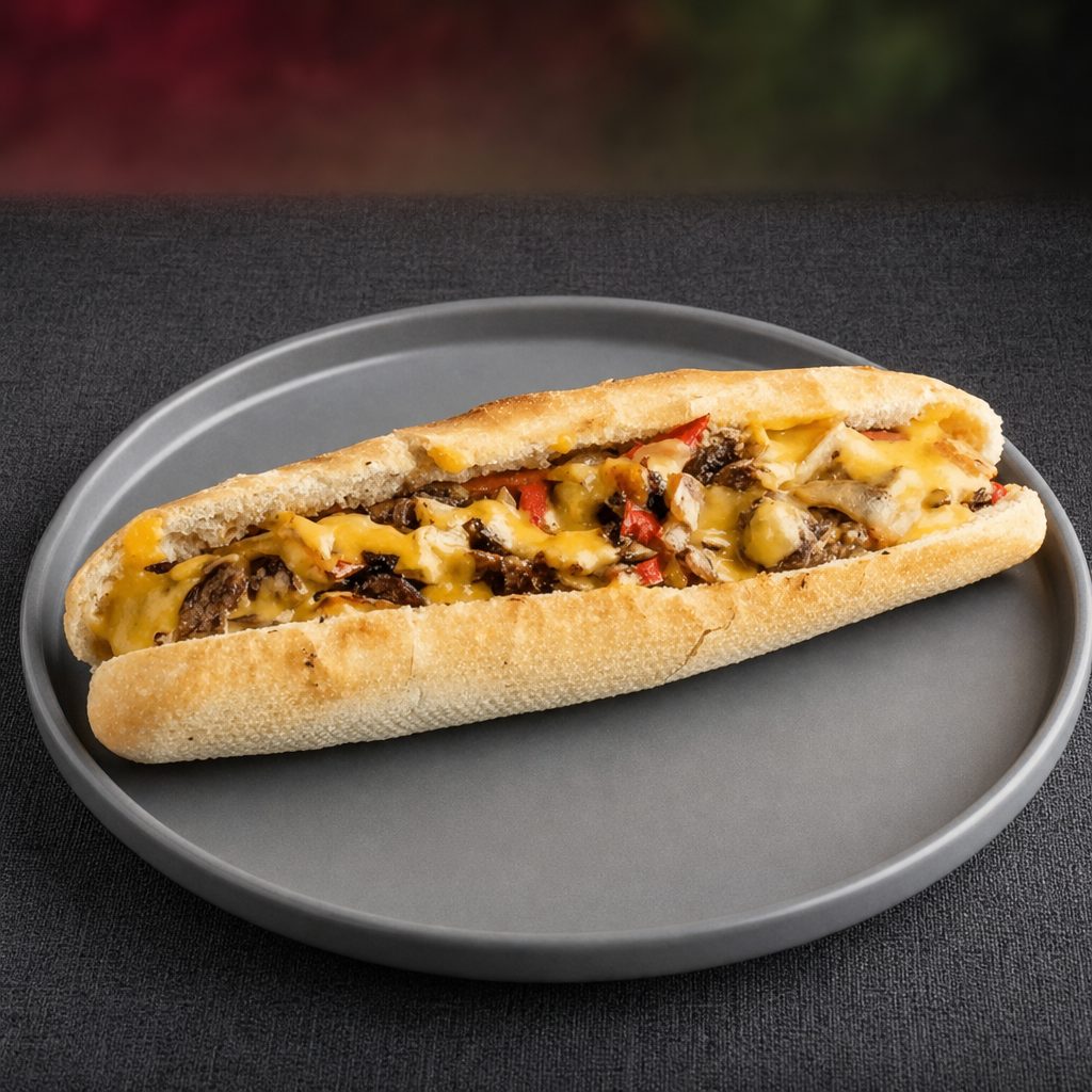 Bacon Ranch Philly Sandwich.