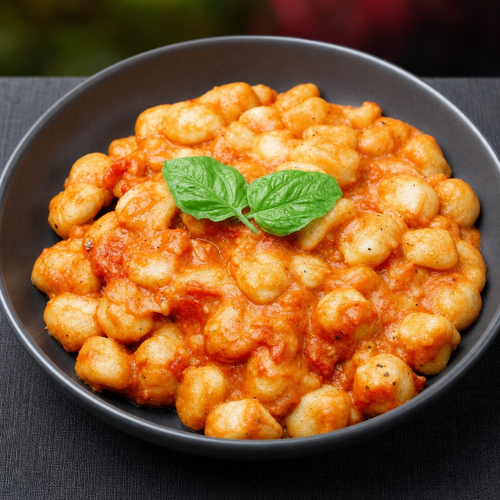 Gnocchi Vodka.