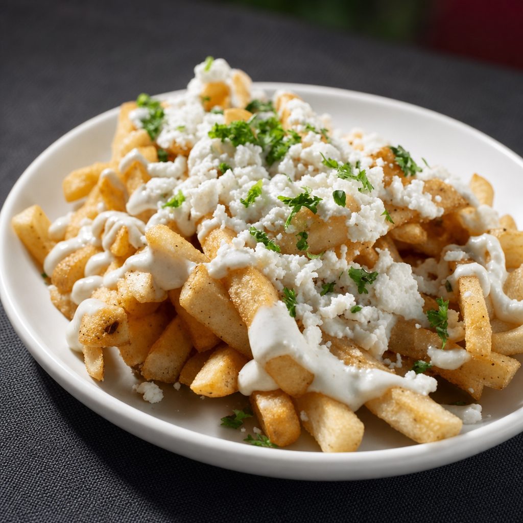Cheesy Garlic Fries.