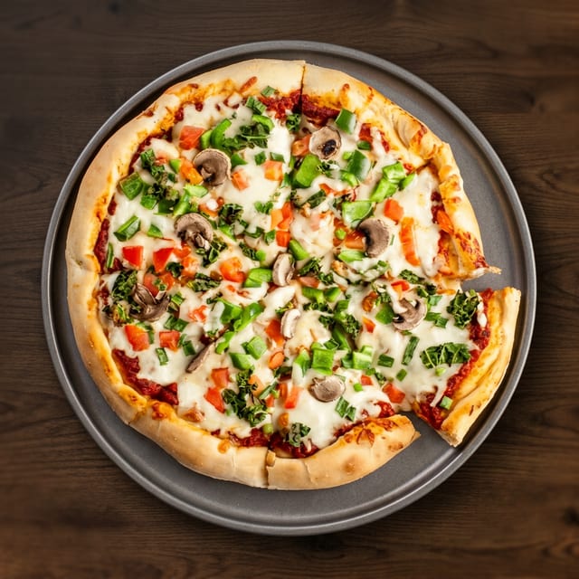 Vegetarian Pizza.