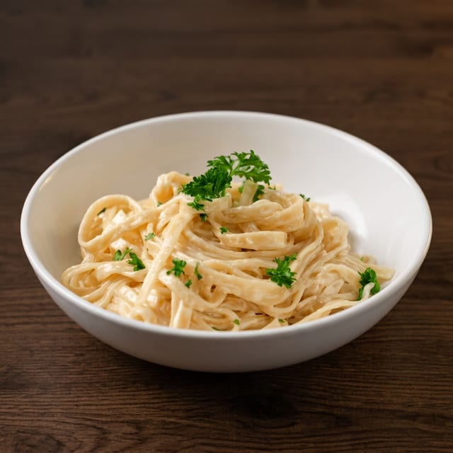 Fettuccine Alfredo.