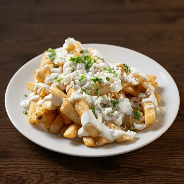 Cheesy Garlic Fries.