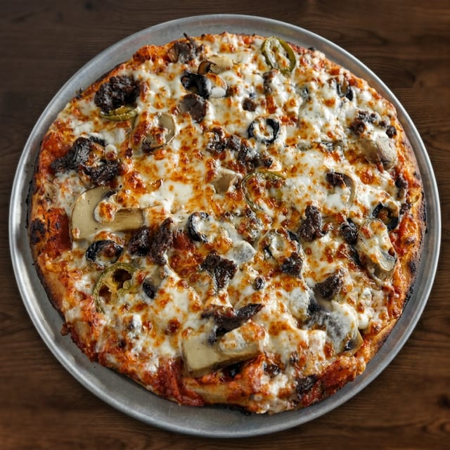 Carne Asada Pizza.